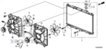 19015R5AA01 - Cooling System: Fan Shroud for Honda: CR-V Image