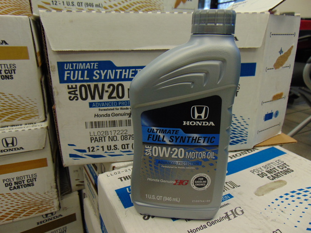 08798-9137 - Genuine HONDA Ultimate Full Synthetic (0W 20) motor