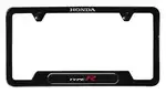 TP25CAM100G - : Honda - Type-R Premium Black Stainless Steel License Plate Frame for Honda Image