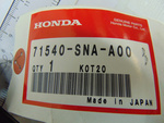 71540SNAA00 - Body: Reinforcement for Honda: Civic Image