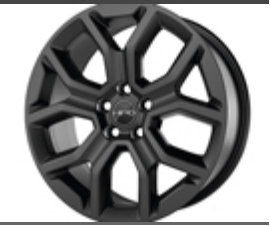 8W20T90100B - Wheels: 2023-2025 Honda Pilot - 20-Inch Hpd Matte Black Alloy Wheels for Honda: Pilot Image
