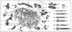 321105AAA80 - : Wire Harness Engine for Honda Image