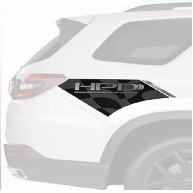 8F30T90100B - Exterior: 2023-2025 Honda Pilot - Side Decal - Silver - Hpd for Honda: Pilot Image