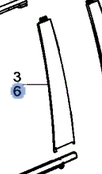 72470-T2A-A01 - Garnish, Left (Drivers) Front Door Center Pillar ...
