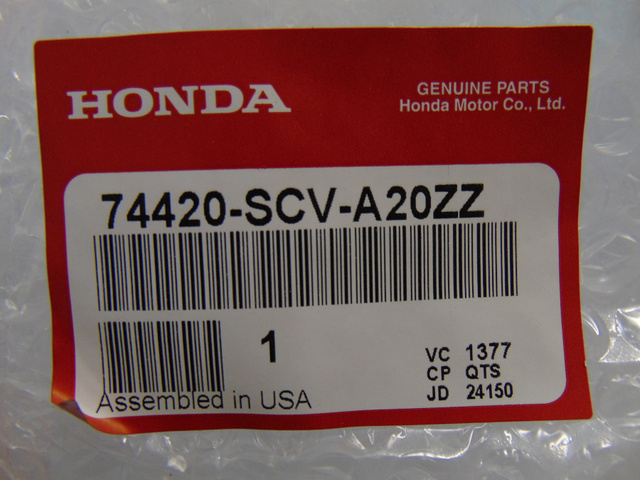 74420-SCV-A20ZZ - Lid Fuel Filler | Honda Parts Cheap