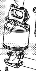 18290R70A02 - Exhaust: Exhaust Manifold for Honda: Accord Image