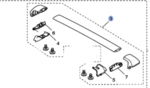 8L04T0A10002 - : Single Crossbar -  Rear for Honda Image