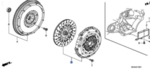 22105PGE325 - : 2003-2007 Honda Accord - Clutch Set for Honda: Accord Image