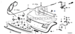74873T2A003 - Body: Torsion Bar Clip for Honda Image
