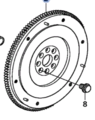 221005GT003 - : Flywheel for Honda: Civic Image