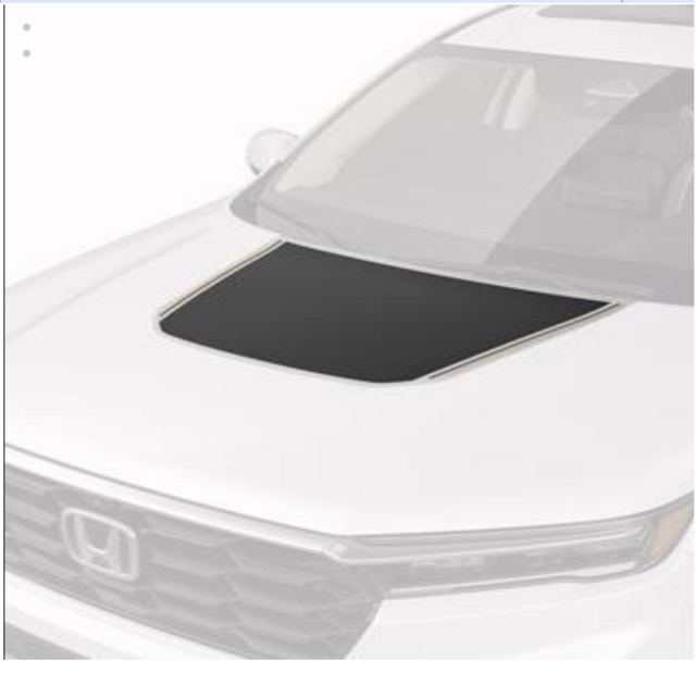 8F30T90100A - Exterior: 2023-2025 Honda Pilot - Hood Decal - Bronze - Hpd for Honda: Pilot Image