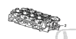 10003RBJA02 - Engine: Cylinder Head Assembly for Honda: Insight Image