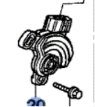 28900RPC013 - : 2007-2015 Honda - Sensor Assembly Position for Honda: Accord, Civic, CR-V, Crosstour, Element Image