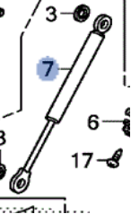 47410S6AN01 - : Shock Absorber for Honda Image