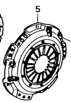 22300PT7023 - Clutch: Pressure Plate for Honda: Accord, Prelude Image