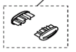8L04T7SCAPS - : Cap, Bar End CAP,    (2 REQUIRED PER KIT) for Honda Image