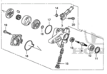 6561RN0316RM - : PUMP SUB-ASSY., POWER STEERING(RMD) (SHOWA) (NEW STYLE - 3 POINT MOUNT) for Honda Image