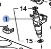 16450R70A01 - : 2008-2017 Honda - Injector Assembly Fuel for Honda: Accord, Accord Crosstour, Crosstour Image