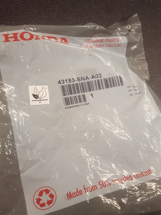 43153-SNA-A03 - 2006-2020 Honda - Brake Shoes | Genuine Honda Parts