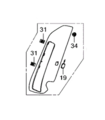 84192T20A01ZA - Body: Bolster for Honda: Civic Image