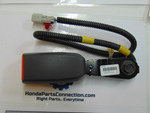 4816S84A71ZB - : LEFT Front Seat Belt Buckle Set *NH283L* (Quartz Gray) for Honda Image