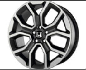 8W20T90100 - Wheels: 2023-2025 Honda Pilot - 20-Inch Machine Cut Alloy Wheels for Honda: Pilot Image