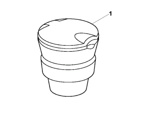 8U25S5D116 - : 2005-2025 Honda - Ashtray - Cup-Holder Type for Honda: Accord, CR-V, Fit, Insight, Odyssey, Passport, Pilot, Ridgeline Image