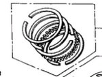 13021PGEA01 - Engine: Piston Rings for Honda: Ridgeline Image