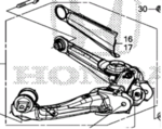 52370TR0A03 - Suspension: Trailing Arm for Honda: Civic Image