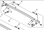 8L04THR10002 - : replacement Crossbar  (Rear) for Honda Image