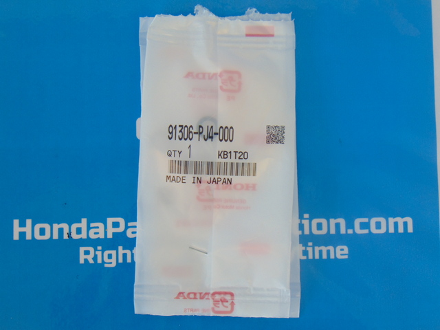 91306-PJ4-000 - O-Ring (6.8X1.9) | Genuine Honda Parts