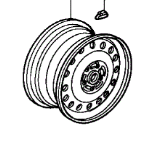 42700S0XA01 - Suspension: Wheel, Steel for Honda: Odyssey Image