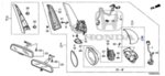 76251TK8A51ZD - Body: Housing Cover for Honda: Odyssey Image