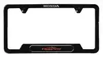 TP25CAM100F - : Honda - Trailsport Premium Black Stainless Steel License Plate Frame for Honda Image