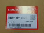 4712TRVA90ZH - Body: Bumper Corner Cover for Honda: Clarity Image