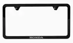 TP25CAM100C - : Honda - Slim Black Stainless Steel License Plate Frame for Honda Image
