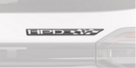 8F20T90100C - Exterior: Emblems, Rear HPD, Gloss Black for Honda Image