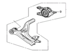 51360T20A00 - Suspension: Lower Control Arm for Honda: Civic Image