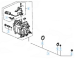 38810P2FA01 - HVAC: Compressor for Honda: Civic Image
