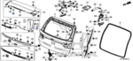 90315STXA01 - : 2016-2025 Honda - Nut Garnish (M5) for Honda: Odyssey, Passport, Pilot Image
