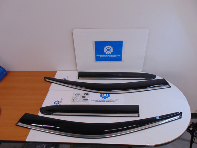 8R04T6Z101 - Exterior: 2017-2025 Honda Ridgeline - Door Visors for Honda: Ridgeline Image