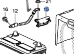 38920T2AA04 - : 2013-2017 Honda Accord - Sensor Assembly Battery for Honda: Accord Image
