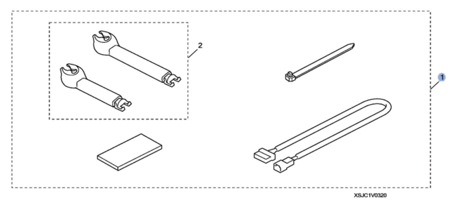 8V03SJC102 - Interior: 2007-2012 Honda Ridgeline - Mirror Interior Kit for Honda: Pilot, Ridgeline Image