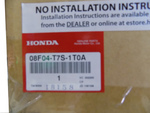 8F04T7S1T0A - Exterior: Exterior Trim, Lower Side for Honda Image