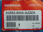 83552SWAA22ZA - Body: Armrest for Honda: CR-V Image