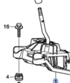 54100TF0013 - : Gear Shift Assembly for Honda: Fit Image