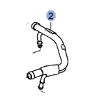 17137RKB000 - : Pipe Breather for Honda Image