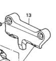 38930PNC000 - HVAC: A/C Compressor Bracket for Honda Image