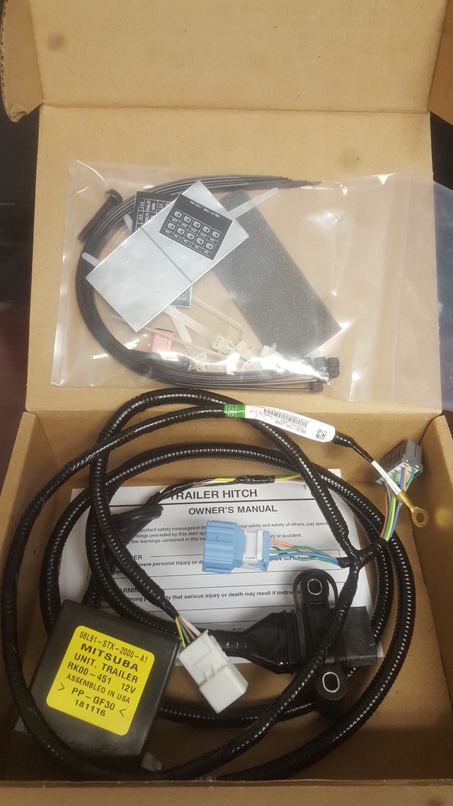 8L91THR100 - Towing: 2018-2025 Honda Odyssey - Trailer Hitch Harness for Honda: Odyssey Image