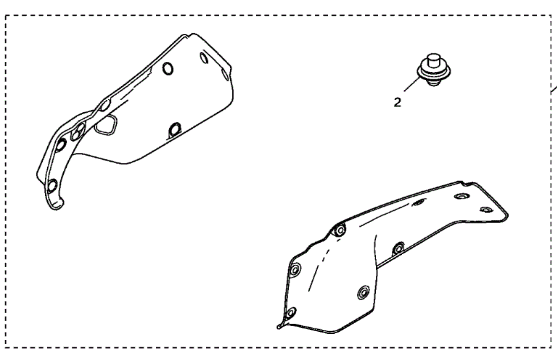 8P42TGS100A - Interior: 2019-2025 Honda Passport - Cargo Area Side Panel Protectors for Honda: Passport Image